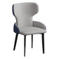 Modern Style Dining Chair Wingback Arm Chairs with Metal Legs for Kitchen Clearhalo ' kitchen&dining_furn' 'Dining Chairs' 'Dining Tables & Seating' 'dining_chair' 'Furniture' 'furniture_dining_chair' 'Kitchen & Dining Furniture' 'kitchen' 4680916