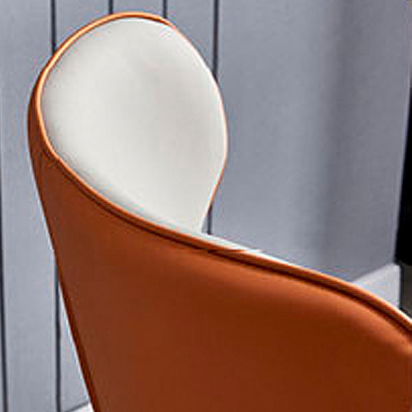 Modern Style Dining Chair Wingback Arm Chairs with Metal Legs for Kitchen Clearhalo ' kitchen&dining_furn' 'Dining Chairs' 'Dining Tables & Seating' 'dining_chair' 'Furniture' 'furniture_dining_chair' 'Kitchen & Dining Furniture' 'kitchen' 4680920