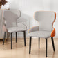 Modern Style Dining Chair Wingback Arm Chairs with Metal Legs for Kitchen Clearhalo ' kitchen&dining_furn' 'Dining Chairs' 'Dining Tables & Seating' 'dining_chair' 'Furniture' 'furniture_dining_chair' 'Kitchen & Dining Furniture' 'kitchen' 4680927