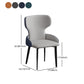 Modern Style Dining Chair Wingback Arm Chairs with Metal Legs for Kitchen Clearhalo ' kitchen&dining_furn' 'Dining Chairs' 'Dining Tables & Seating' 'dining_chair' 'Furniture' 'furniture_dining_chair' 'Kitchen & Dining Furniture' 'kitchen' 4680934