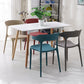 Modern Style Stackable Chairs Dining Armless Open Back Chair with Plastic Legs for Kitchen Clearhalo ' kitchen&dining_furn' 'Dining Chairs' 'Dining Tables & Seating' 'dining_chair' 'furn' 'furn_dining_chair' 'Furniture' 'furniture_dining_chair' 'Kitchen & Dining Furniture' 'kitchen' 4680942