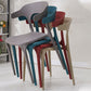 Modern Style Stackable Chairs Dining Armless Open Back Chair with Plastic Legs for Kitchen Clearhalo ' kitchen&dining_furn' 'Dining Chairs' 'Dining Tables & Seating' 'dining_chair' 'furn' 'furn_dining_chair' 'Furniture' 'furniture_dining_chair' 'Kitchen & Dining Furniture' 'kitchen' 4680954