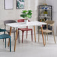 Modern Style Stackable Chairs Dining Armless Open Back Chair with Plastic Legs for Kitchen Clearhalo ' kitchen&dining_furn' 'Dining Chairs' 'Dining Tables & Seating' 'dining_chair' 'furn' 'furn_dining_chair' 'Furniture' 'furniture_dining_chair' 'Kitchen & Dining Furniture' 'kitchen' 4680960