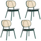 Traditional Wood Dining Kitchen Room Chair King Louis Back Side Chair Green 4 Piece Set Clearhalo ' kitchen&dining_furn' 'Dining Chairs' 'Dining Tables & Seating' 'dining_chair' 'furn' 'furn_dining_chair' 'Furniture' 'furniture_dining_chair' 'Kitchen & Dining Furniture' 'kitchen' 4680974