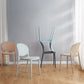 Modern Style Stackable Chair Dining Armless Open Back Chair with Plastic Legs for Kitchen Clearhalo ' kitchen&dining_furn' 'Dining Chairs' 'Dining Tables & Seating' 'dining_chair' 'furn' 'furn_dining_chair' 'Furniture' 'furniture_dining_chair' 'Kitchen & Dining Furniture' 'kitchen' 4681002