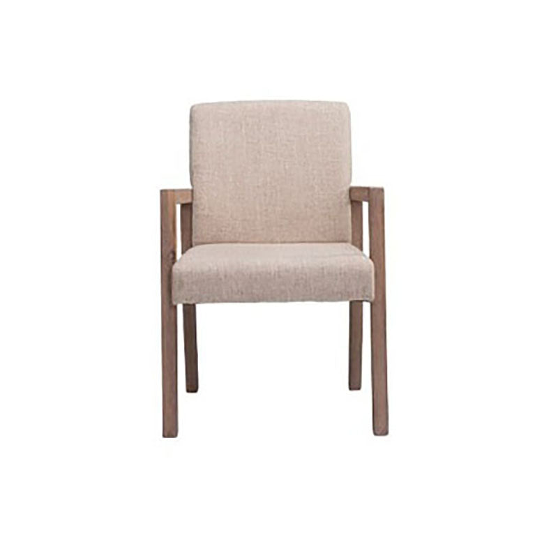 Farmhouse Home Upholstered Arm Chair Matte Finish Solid Back Dining Chair Clearhalo ' kitchen&dining_furn' 'Dining Chairs' 'Dining Tables & Seating' 'dining_chair' 'furn' 'furn_dining_chair' 'Furniture' 'furniture_dining_chair' 'Kitchen & Dining Furniture' 'kitchen' 4683702