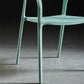 Modern Style Arm Chair Open Back Chair with Plastic Legs for Kitchen Clearhalo ' kitchen&dining_furn' 'Dining Chairs' 'Dining Tables & Seating' 'dining_chair' 'furn' 'furn_dining_chair' 'Furniture' 'furniture_dining_chair' 'Kitchen & Dining Furniture' 'kitchen' 4683729