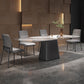 1/4/5 Pieces Dining Chairs Set with Sintered Stone Top Dining Table Set for Home Clearhalo 'Dining Room Sets' 'Dining Tables & Seating' 'dining_room_set' 'furn' 'furn_dining_room_set' 'Furniture' 'furniture_dining_room_set' 'Kitchen & Dining Furniture' 'kitchen&dining_furn' 'kitchen' 4684235