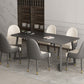 Modern 1/4/5/7 Pieces Dining Room Table Set Sintered Stone Dining Set Clearhalo 'Dining Room Sets' 'Dining Tables & Seating' 'dining_room_set' 'furn' 'furn_dining_room_set' 'Furniture' 'furniture_dining_room_set' 'Kitchen & Dining Furniture' 'kitchen&dining_furn' 'kitchen' 4684314
