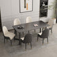 Modern 1/4/5/7 Pieces Dining Room Table Set Sintered Stone Dining Set Clearhalo 'Dining Room Sets' 'Dining Tables & Seating' 'dining_room_set' 'furn' 'furn_dining_room_set' 'Furniture' 'furniture_dining_room_set' 'Kitchen & Dining Furniture' 'kitchen&dining_furn' 'kitchen' 4684318