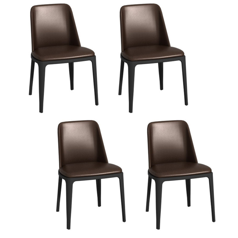 Modern 1/4/5/7 Pieces Dining Room Table Set Sintered Stone Dining Set 4 Coffee Chairs Clearhalo 'Dining Room Sets' 'Dining Tables & Seating' 'dining_room_set' 'furn' 'furn_dining_room_set' 'Furniture' 'furniture_dining_room_set' 'Kitchen & Dining Furniture' 'kitchen&dining_furn' 'kitchen' 4684338