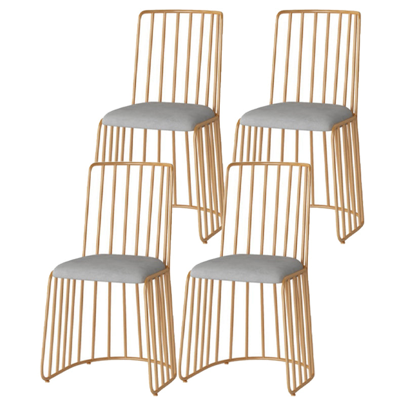 Glam Style 1/4/5 Pieces Dining Set Marble Table Kitchen Set for Dining Room 4 Grey Chairs Clearhalo 'Dining Room Sets' 'Dining Tables & Seating' 'dining_room_set' 'furn' 'furn_dining_room_set' 'Furniture' 'furniture_dining_room_set' 'Kitchen & Dining Furniture' 'kitchen&dining_furn' 'kitchen' 4684415