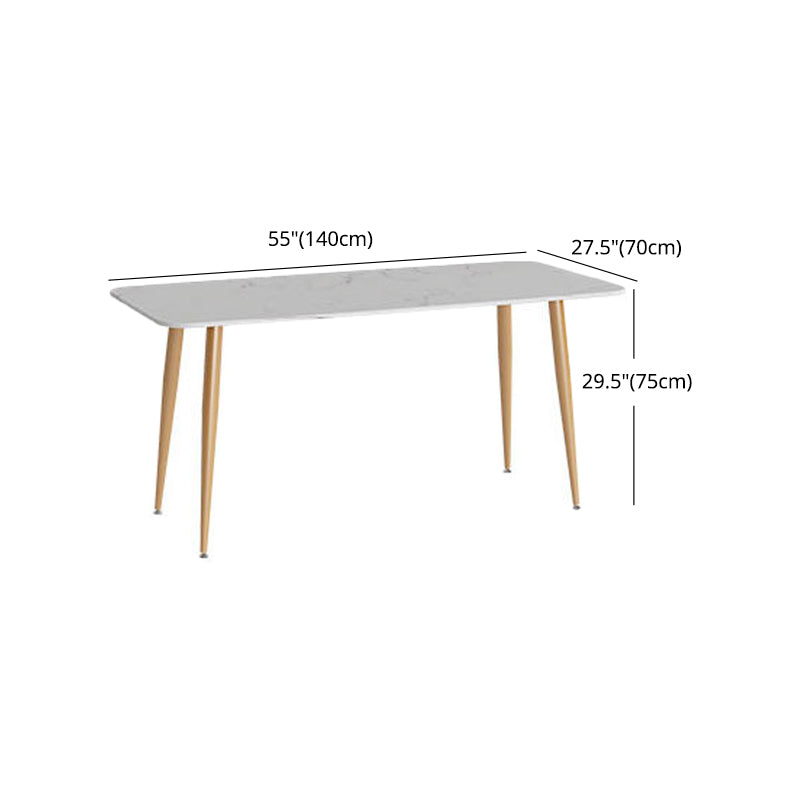Glam Style 1/4/5 Pieces Dining Set Marble Table Kitchen Set for Dining Room Clearhalo 'Dining Room Sets' 'Dining Tables & Seating' 'dining_room_set' 'furn' 'furn_dining_room_set' 'Furniture' 'furniture_dining_room_set' 'Kitchen & Dining Furniture' 'kitchen&dining_furn' 'kitchen' 4684424