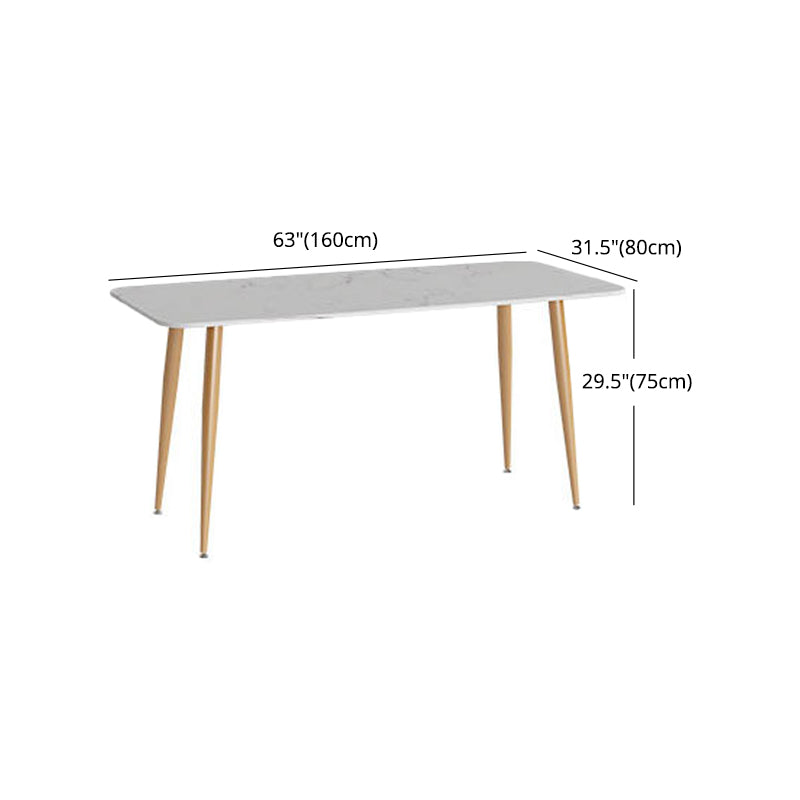 Glam Style 1/4/5 Pieces Dining Set Marble Table Kitchen Set for Dining Room Clearhalo 'Dining Room Sets' 'Dining Tables & Seating' 'dining_room_set' 'furn' 'furn_dining_room_set' 'Furniture' 'furniture_dining_room_set' 'Kitchen & Dining Furniture' 'kitchen&dining_furn' 'kitchen' 4684425