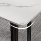 1/4/5 Pieces White Stone Dining Set Modern Solid Back Chair Rectangle Dining Furniture Clearhalo 'Dining Room Sets' 'Dining Tables & Seating' 'dining_room_set' 'furn' 'furn_dining_room_set' 'Furniture' 'furniture_dining_room_set' 'Kitchen & Dining Furniture' 'kitchen&dining_furn' 'kitchen' 4684525