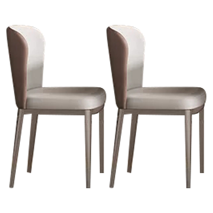 Contemporary 1/2/5/7/9 Pieces Dinette Set Rectangle Dining Table Set 2 Beige Chairs Clearhalo 'Dining Room Sets' 'Dining Tables & Seating' 'dining_room_set' 'furn' 'furn_dining_room_set' 'Furniture' 'furniture_dining_room_set' 'Kitchen & Dining Furniture' 'kitchen&dining_furn' 'kitchen' 4684612