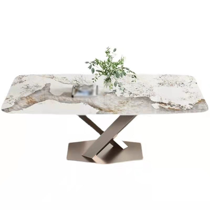 Contemporary 1/2/5/7/9 Pieces Dinette Set Rectangle Dining Table Set Clearhalo 'Dining Room Sets' 'Dining Tables & Seating' 'dining_room_set' 'furn' 'furn_dining_room_set' 'Furniture' 'furniture_dining_room_set' 'Kitchen & Dining Furniture' 'kitchen&dining_furn' 'kitchen' 4684614