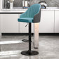 Scandinavian Metal Kitchen Dining Room Arm Stool Adjustable Height Barstool Gray-Blue 1 Piece Clearhalo 'Bar Furniture' 'Bar Stools' 'bar_stools' 'furniture_bar_stools' 'Kitchen & Dining Furniture' 'kitchen&dining_furn' 'kitchen' 'kitchen_furn' Furniture' 4684761