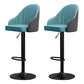Scandinavian Metal Kitchen Dining Room Arm Stool Adjustable Height Barstool Gray-Blue Set of 2 Clearhalo 'Bar Furniture' 'Bar Stools' 'bar_stools' 'furniture_bar_stools' 'Kitchen & Dining Furniture' 'kitchen&dining_furn' 'kitchen' 'kitchen_furn' Furniture' 4684763