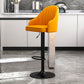 Scandinavian Metal Kitchen Dining Room Arm Stool Adjustable Height Barstool Yellow 1 Piece Clearhalo 'Bar Furniture' 'Bar Stools' 'bar_stools' 'furniture_bar_stools' 'Kitchen & Dining Furniture' 'kitchen&dining_furn' 'kitchen' 'kitchen_furn' Furniture' 4684778