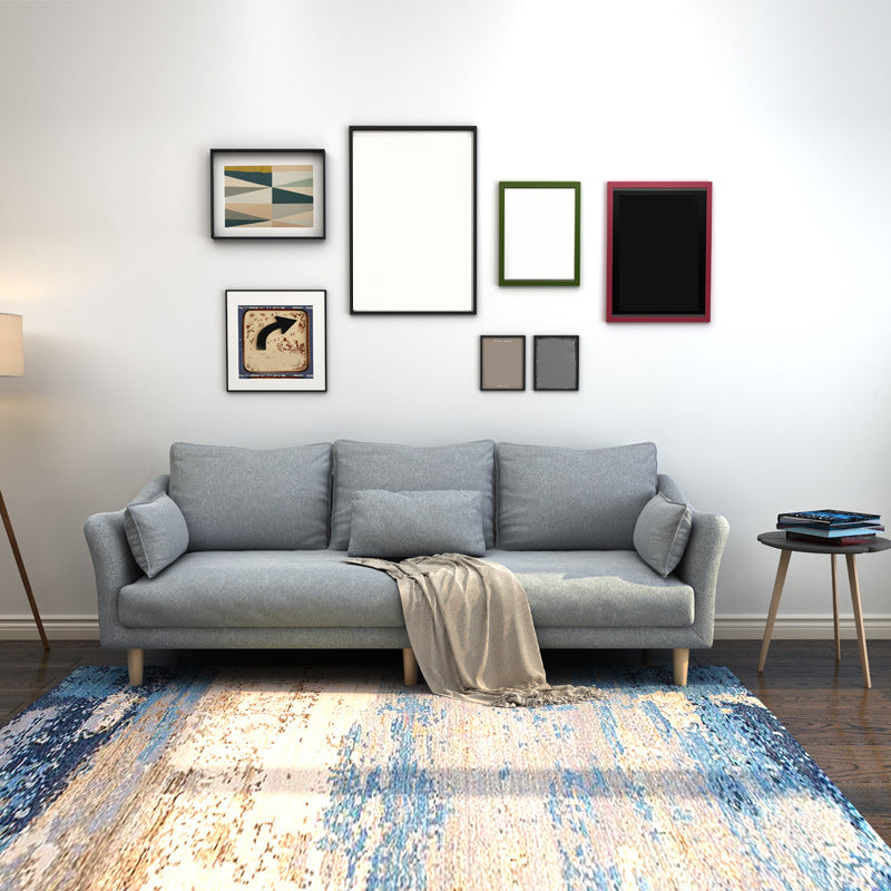 Sofa with 3 Pillows 3 Seater Hair Pin Legs Sofa for Bonus Room Light Gray Clearhalo 'furn' 'furn_sofas' 'Furniture' 'furniture_sofas' 'kitchen' 'kitchen_sofas' 'Living Room Furniture' 'Sofa' 'sofas' 4686580