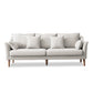 Modern Standard Wood Legs Fabric Sofa Cushions Sofa for Living Room Off-White Clearhalo 'furn' 'furn_sofas' 'Furniture' 'furniture_sofas' 'kitchen' 'kitchen_sofas' 'Living Room Furniture' 'Sofa' 'sofas' 4688949