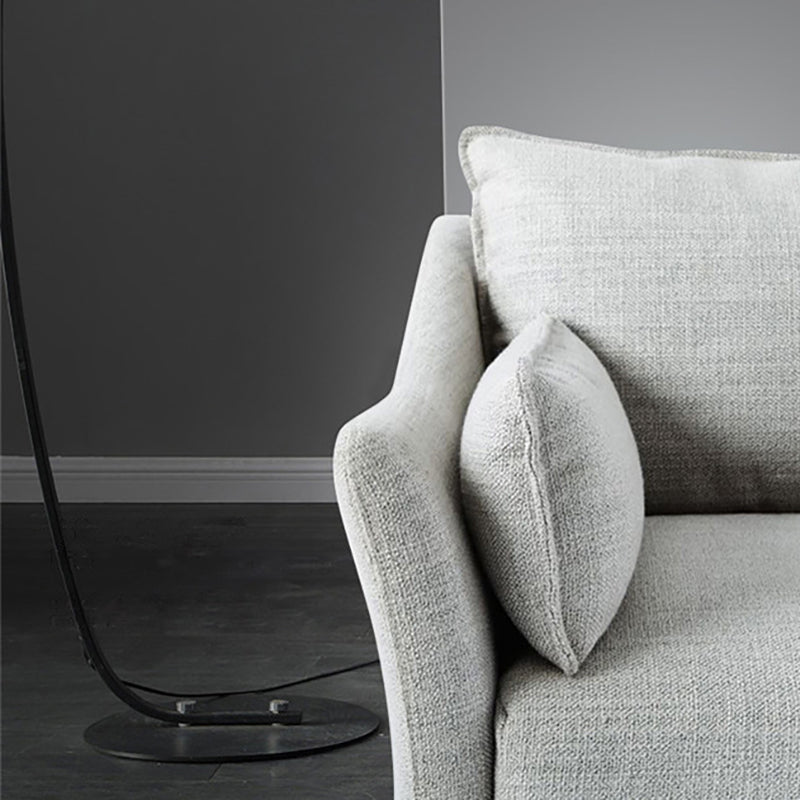 Modern Standard Wood Legs Fabric Sofa Cushions Sofa for Living Room Clearhalo 'furn' 'furn_sofas' 'Furniture' 'furniture_sofas' 'kitchen' 'kitchen_sofas' 'Living Room Furniture' 'Sofa' 'sofas' 4688953