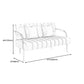 Sewn Pillow Back Velvet Sofa 28.35" High Metal Brass Arm Sofa Clearhalo 'Furniture' 'furniture_sofas' 'kitchen' 'kitchen_sofas' 'Living Room Furniture' 'Sofa' 'sofas' 4688984
