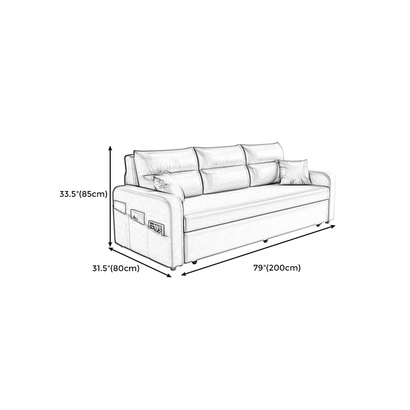 Square Arm Sofa Biscuit Back Sofa for Apartment and Bonus Room Clearhalo 'furn' 'furn_sofas' 'Furniture' 'furniture_sofas' 'kitchen' 'kitchen_sofas' 'Living Room Furniture' 'Sofa' 'sofas' 4689032