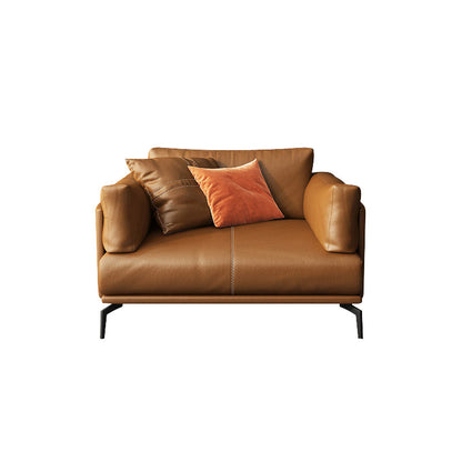 Stationary Living Room Pillow Top Arm Standard Cushions Sofa Chaise 35.5"L x 33.5"W x 33.5"H Clearhalo 'furn' 'furn_sofas' 'Furniture' 'furniture_sofas' 'kitchen' 'kitchen_sofas' 'Living Room Furniture' 'Sofa' 'sofas' 4689084