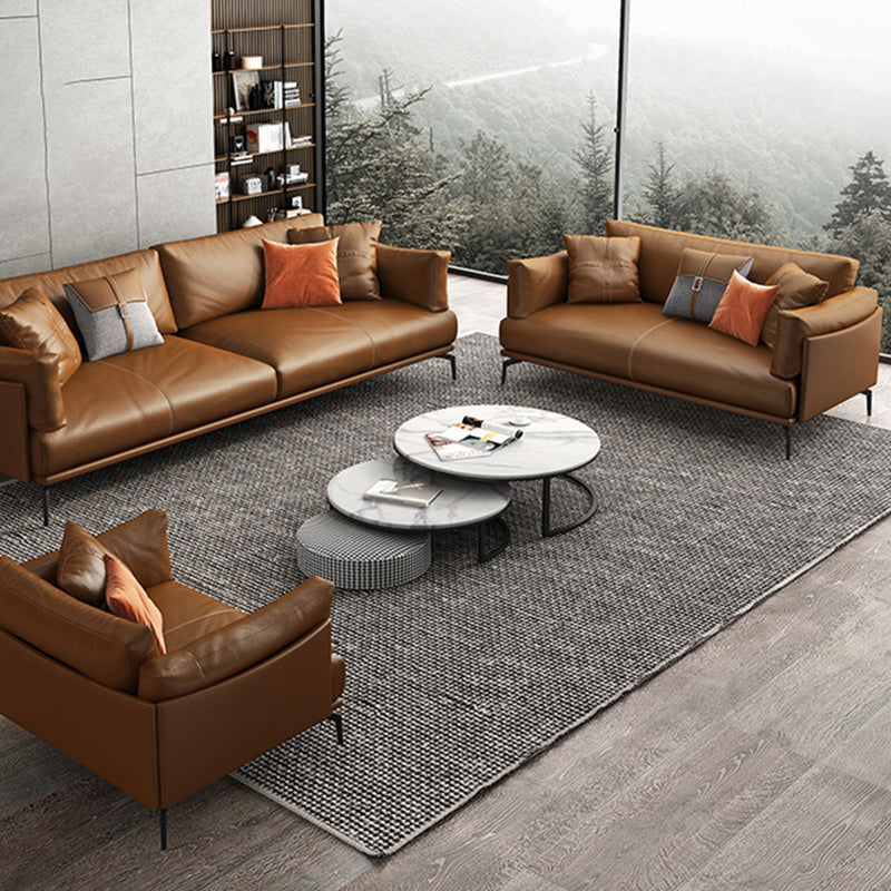 Stationary Living Room Pillow Top Arm Standard Cushions Sofa Chaise Clearhalo 'furn' 'furn_sofas' 'Furniture' 'furniture_sofas' 'kitchen' 'kitchen_sofas' 'Living Room Furniture' 'Sofa' 'sofas' 4689092