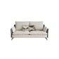 Stationary Living Room Tuxedo Arm Standard Contemporary Sofa Chaise 71"L x 35.5"W x 35.5"H Grey Clearhalo 'furn' 'furn_sofas' 'Furniture' 'furniture_sofas' 'kitchen' 'kitchen_sofas' 'Living Room Furniture' 'Sofa' 'sofas' 4689103
