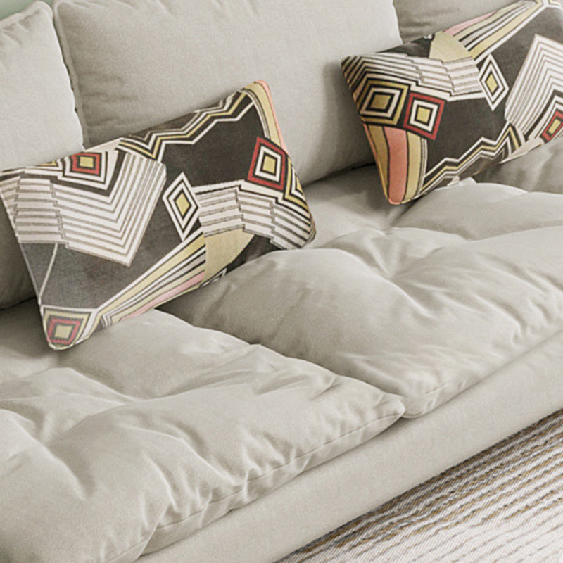 Stationary Living Room Tuxedo Arm Standard Contemporary Sofa Chaise Clearhalo 'furn' 'furn_sofas' 'Furniture' 'furniture_sofas' 'kitchen' 'kitchen_sofas' 'Living Room Furniture' 'Sofa' 'sofas' 4689110