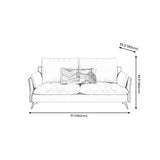 Stationary Living Room Tuxedo Arm Standard Contemporary Sofa Chaise Clearhalo 'furn' 'furn_sofas' 'Furniture' 'furniture_sofas' 'kitchen' 'kitchen_sofas' 'Living Room Furniture' 'Sofa' 'sofas' 4689115