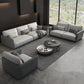 Living Room Contemporary Light-grey Standard Tuxedo Arm Sofa Chaise Clearhalo 'furn' 'furn_sofas' 'Furniture' 'furniture_sofas' 'kitchen' 'kitchen_sofas' 'Living Room Furniture' 'Sofa' 'sofas' 4689229