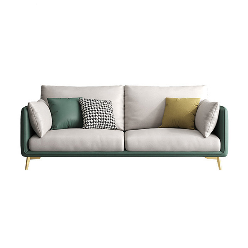 Stationary Living Room Recessed Arm Standard Loose Back Seating 71"L x 36"W x 35"H Latex Clearhalo 'furn' 'furn_sofas' 'Furniture' 'furniture_sofas' 'kitchen' 'kitchen_sofas' 'Living Room Furniture' 'Sofa' 'sofas' 4689261