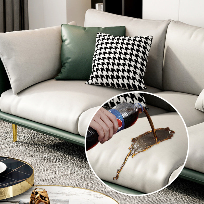 Stationary Living Room Recessed Arm Standard Loose Back Seating Clearhalo 'furn' 'furn_sofas' 'Furniture' 'furniture_sofas' 'kitchen' 'kitchen_sofas' 'Living Room Furniture' 'Sofa' 'sofas' 4689263