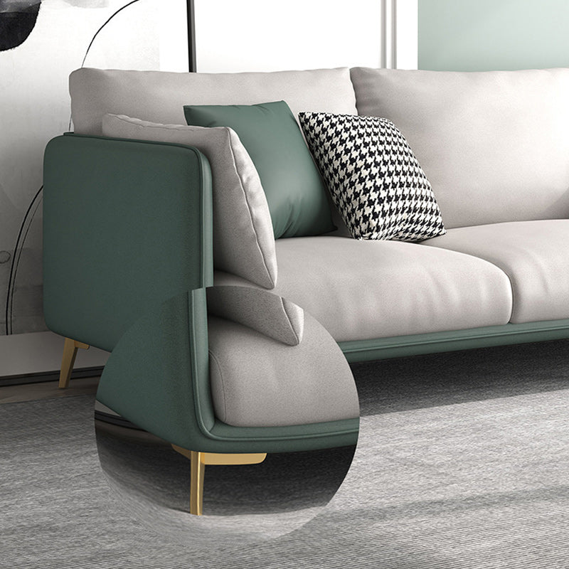 Stationary Living Room Recessed Arm Standard Loose Back Seating Clearhalo 'furn' 'furn_sofas' 'Furniture' 'furniture_sofas' 'kitchen' 'kitchen_sofas' 'Living Room Furniture' 'Sofa' 'sofas' 4689264