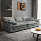 Living Room Pillow Arm Standard Loose Back Gray Contemporary Seating Clearhalo 'furn' 'furn_sofas' 'Furniture' 'furniture_sofas' 'kitchen' 'kitchen_sofas' 'Living Room Furniture' 'Sofa' 'sofas' 4689283