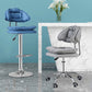 Leather Swivel Adjustable Height Bar Stool Matte Finish Home Low Back Stool Clearhalo 'Bar Furniture' 'Bar Stools' 'bar_stools' 'furn' 'furn_bar_stools' 'furniture_bar_stools' 'Kitchen & Dining Furniture' 'kitchen&dining_furn' 'kitchen' 'kitchen_furn' Furniture' 4692240