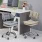 Leather Swivel Adjustable Height Bar Stool Matte Finish Home Low Back Stool Clearhalo 'Bar Furniture' 'Bar Stools' 'bar_stools' 'furn' 'furn_bar_stools' 'furniture_bar_stools' 'Kitchen & Dining Furniture' 'kitchen&dining_furn' 'kitchen' 'kitchen_furn' Furniture' 4692258