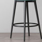 Matte Finish Footrest Upholstered Low Back Stool Scandinavian Velvet Bar Stool Clearhalo 'Bar Furniture' 'Bar Stools' 'bar_stools' 'furn' 'furn_bar_stools' 'furniture_bar_stools' 'Kitchen & Dining Furniture' 'kitchen&dining_furn' 'kitchen' 'kitchen_furn' Furniture' 4692651