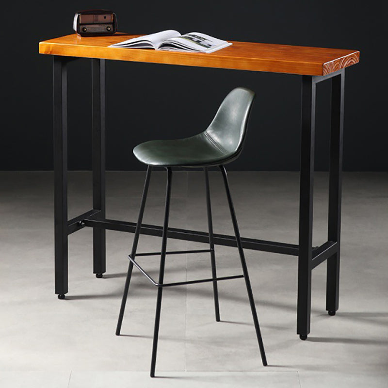 Contemporary Modern Metal Indoor Armless Stool Low Back Bar Stool Clearhalo 'Bar Furniture' 'Bar Stools' 'bar_stools' 'furn' 'furn_bar_stools' 'furniture_bar_stools' 'Kitchen & Dining Furniture' 'kitchen&dining_furn' 'kitchen' 'kitchen_furn' Furniture' 4692672