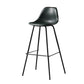 Contemporary Modern Metal Indoor Armless Stool Low Back Bar Stool Blackish Green 1 Piece Clearhalo 'Bar Furniture' 'Bar Stools' 'bar_stools' 'furn' 'furn_bar_stools' 'furniture_bar_stools' 'Kitchen & Dining Furniture' 'kitchen&dining_furn' 'kitchen' 'kitchen_furn' Furniture' 4692675