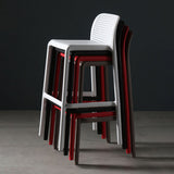 29.9 inch Plastic Contemporary Armless Stool Low Back Bar Stool for Restaurant Clearhalo 'Bar Furniture' 'Bar Stools' 'bar_stools' 'furn' 'furn_bar_stools' 'furniture_bar_stools' 'Kitchen & Dining Furniture' 'kitchen&dining_furn' 'kitchen' 'kitchen_furn' Furniture' 4692709
