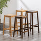 Modern Backless Bar-stool Square Counter Bar Stool with Wooden Legs Clearhalo 'Bar Furniture' 'Bar Stools' 'bar_stools' 'furn' 'furn_bar_stools' 'furniture_bar_stools' 'Kitchen & Dining Furniture' 'kitchen&dining_furn' 'kitchen' 'kitchen_furn' Furniture' 4692755
