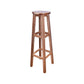 Contemporary Design Wooden Barstool for Home Backless Stools with Wood Base 1 Piece Extra Tall Stool(43"H) Clearhalo 'Bar Furniture' 'Bar Stools' 'bar_stools' 'furn' 'furn_bar_stools' 'furniture_bar_stools' 'Kitchen & Dining Furniture' 'kitchen&dining_furn' 'kitchen' 'kitchen_furn' Furniture' 4692788