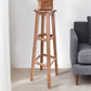 Contemporary Design Wooden Barstool for Home Backless Stools with Wood Base Clearhalo 'Bar Furniture' 'Bar Stools' 'bar_stools' 'furn' 'furn_bar_stools' 'furniture_bar_stools' 'Kitchen & Dining Furniture' 'kitchen&dining_furn' 'kitchen' 'kitchen_furn' Furniture' 4692789