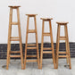 Contemporary Design Wooden Barstool for Home Backless Stools with Wood Base Clearhalo 'Bar Furniture' 'Bar Stools' 'bar_stools' 'furn' 'furn_bar_stools' 'furniture_bar_stools' 'Kitchen & Dining Furniture' 'kitchen&dining_furn' 'kitchen' 'kitchen_furn' Furniture' 4692795