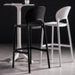 Plastic Contemporary Kitchen Dining Room Armless Stool Full Back Bar Stool Clearhalo 'Bar Furniture' 'Bar Stools' 'bar_stools' 'furn' 'furn_bar_stools' 'furniture_bar_stools' 'Kitchen & Dining Furniture' 'kitchen&dining_furn' 'kitchen' 'kitchen_furn' Furniture' 4692821